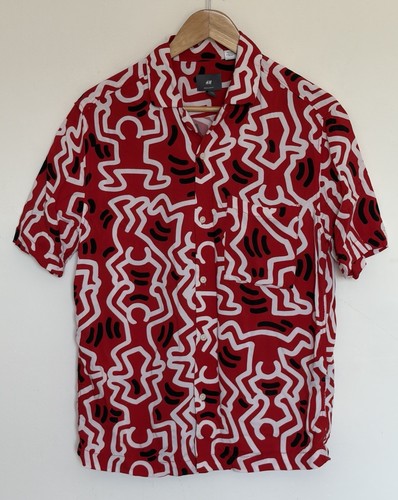 Keith haring resort hemd - h&m, x