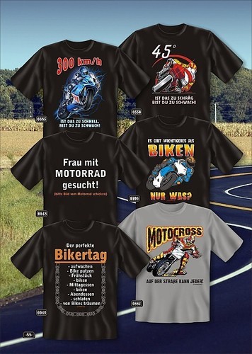 Herren biker shirt chopper - herren, t-shirt