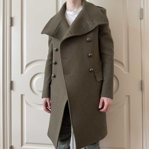 Balmain olive green - x, h&m